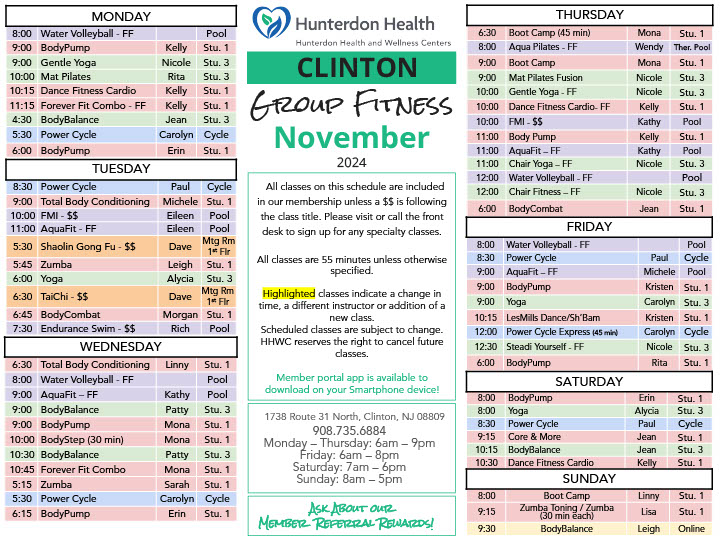 Clinton Group Fitness