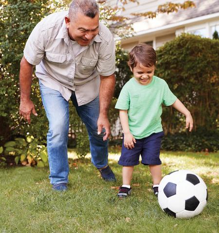 Playing soccer after orthopedic procedure