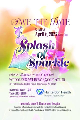 2025 Splash of Sparkle Save The Date